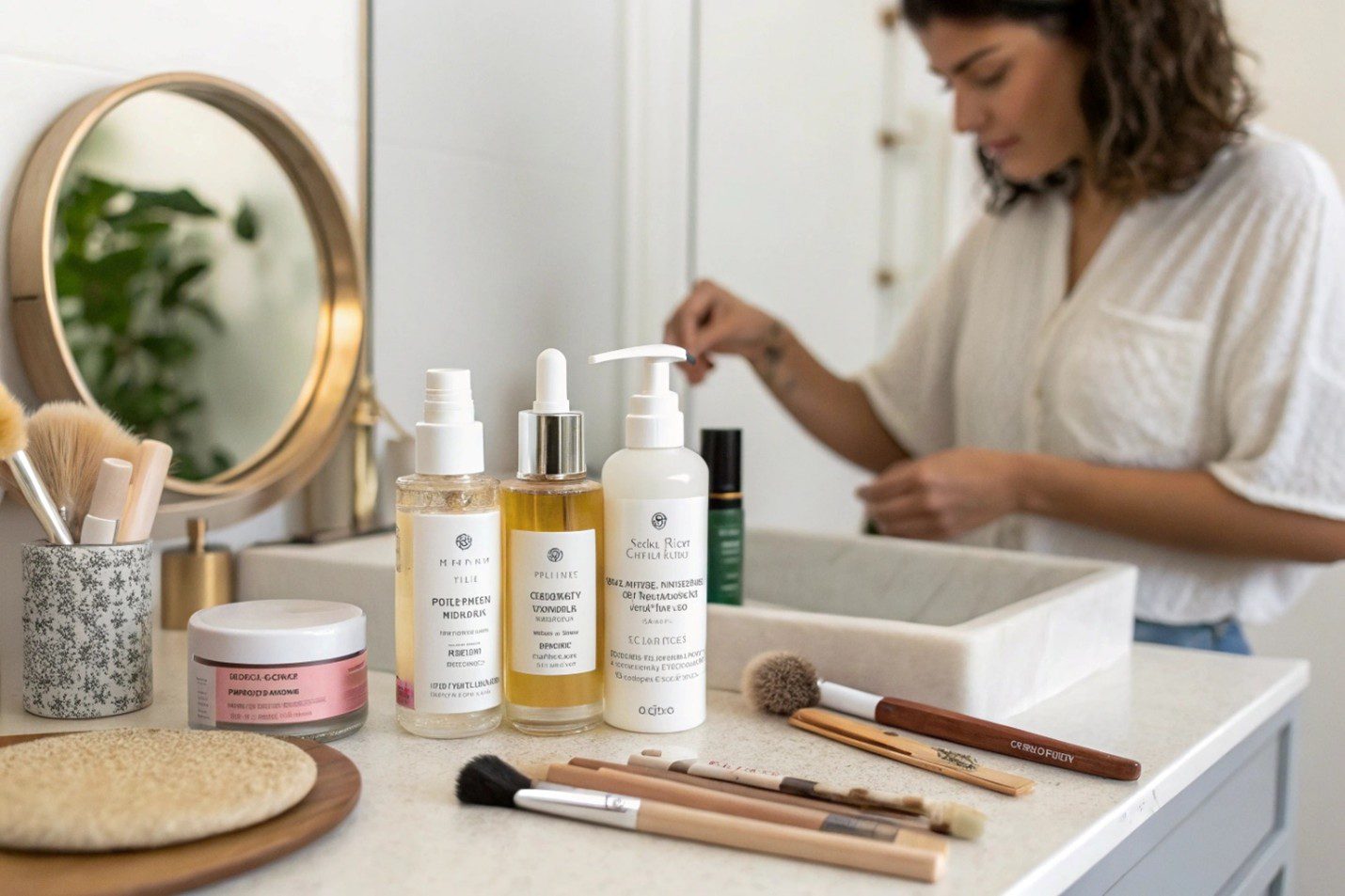 آماده‌سازشی پوست قبل از میکاپ لایت عروس