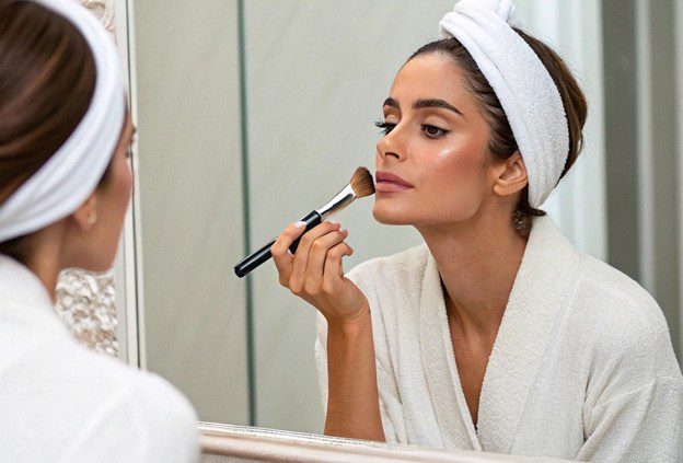 مراحل گام‌به‌گام آرایش صورت