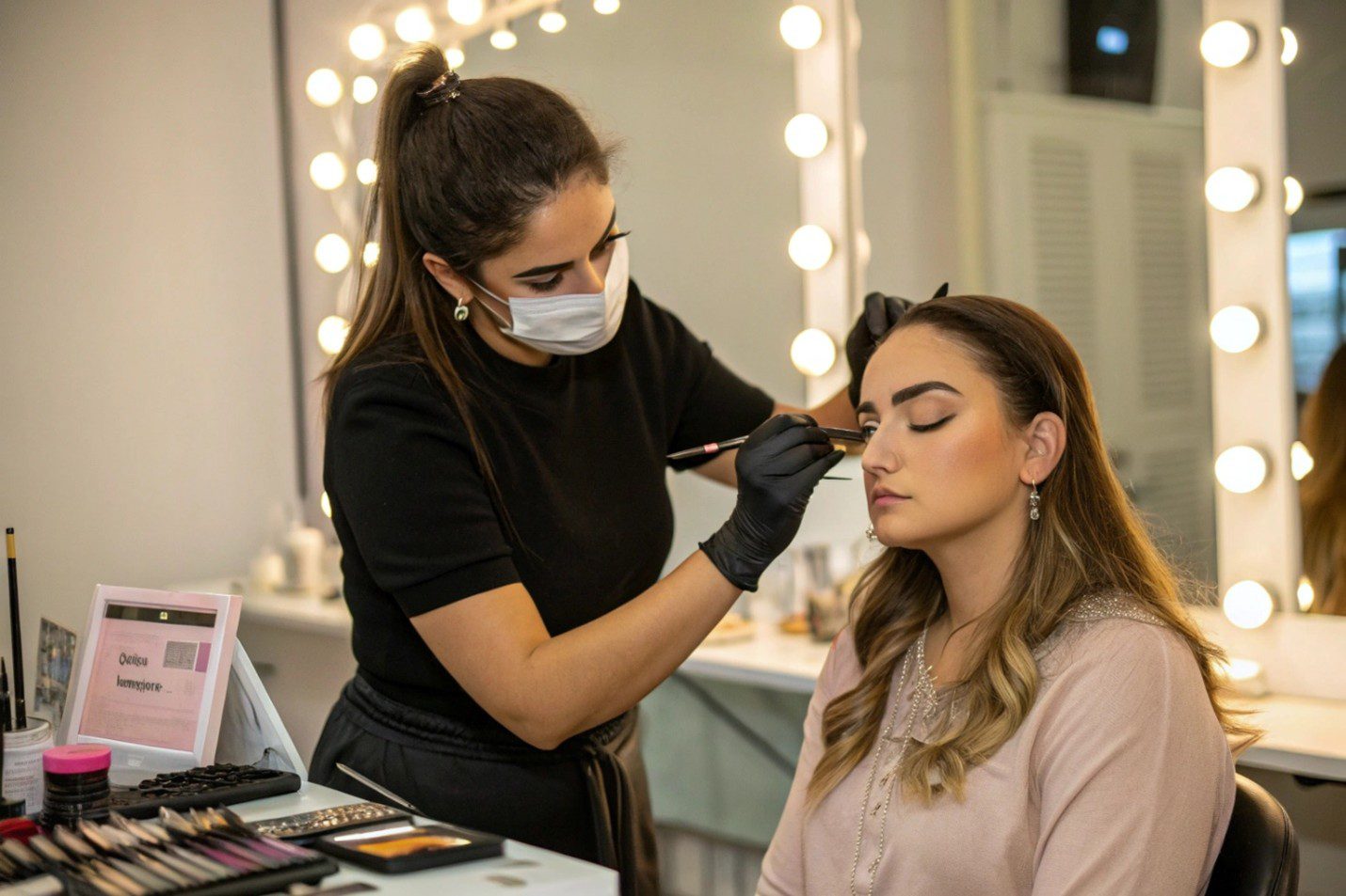 مرحله دوم – آرایش ابرو و نحوه فرم‌دهی صحیح