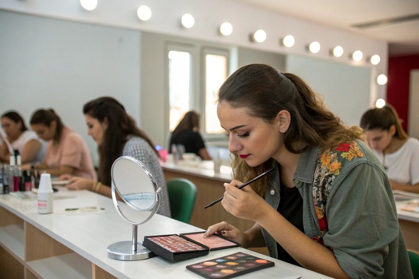 مرحله پنجم – کانتورینگ و هایلایت صورت