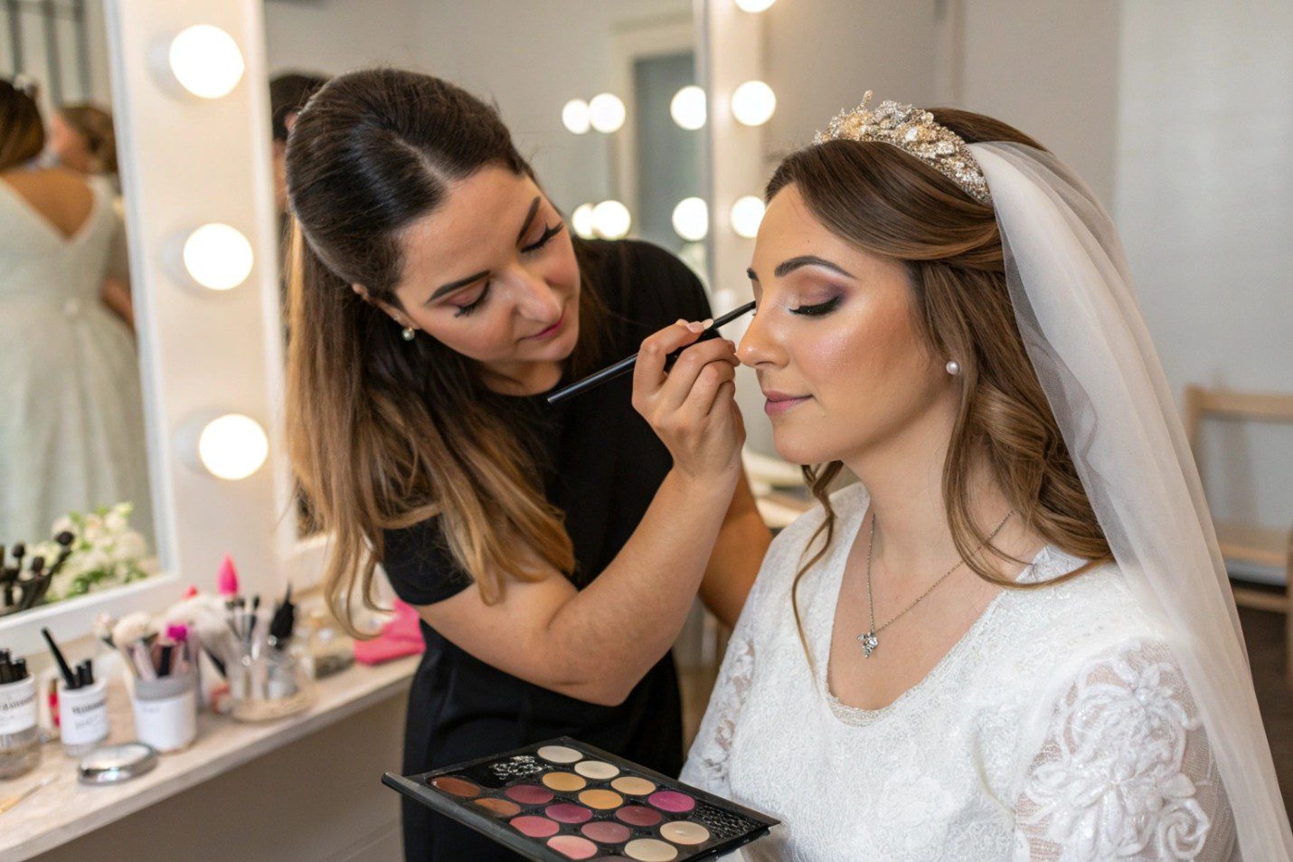 مرحله چهارم – استفاده از ریمل برای ایجاد جلوه طبیعی